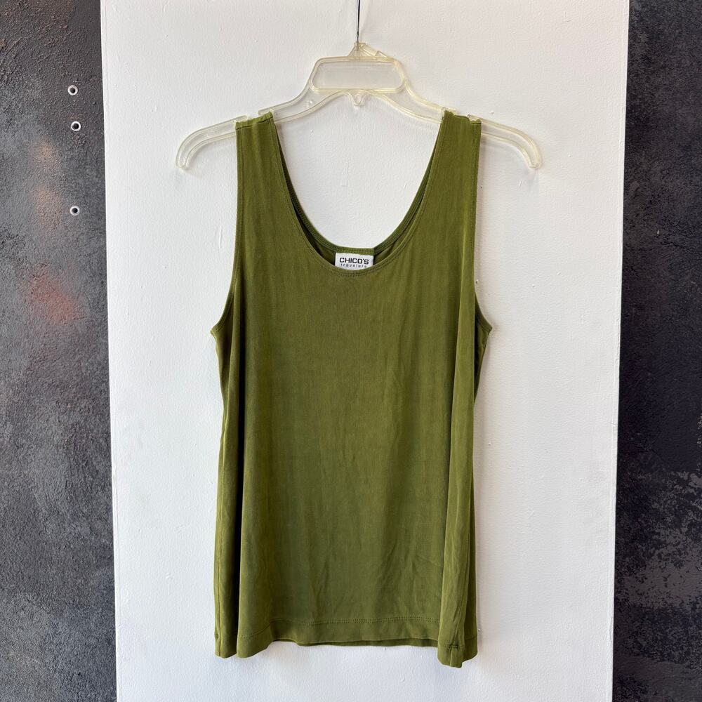 Chico’s Vintage Olive Tank Top